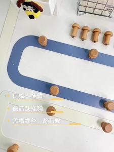 Multi-row Over-the-door Ironwood Coat Hangers
