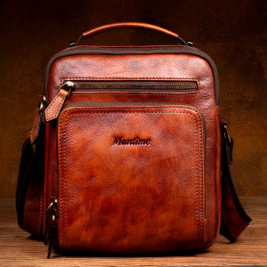 Mantime | Túi Đeo Vai Da Lớp Đầu Tiêu Chuẩn Handmade