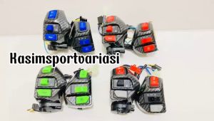 SERIES TERBARU - Saklar Mio CARBON PASS BEAM Hazard Mio & Aerox