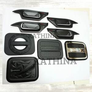 Paket Outer Handle Tank Cover Mobil Avanza Lama TRD Sportivo Hitam