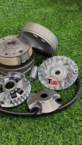 ชุดชามคลัชสายพาน ชามข้างมอเตอร์ไซค์ YAMAHA FINO115i FINO FI MIO115I TTX ชามหน้าเดิมพร้อมเม็ด+สายพาน+ล้อขับสายพานหลัง ฟีโน่115i มิโอ115i