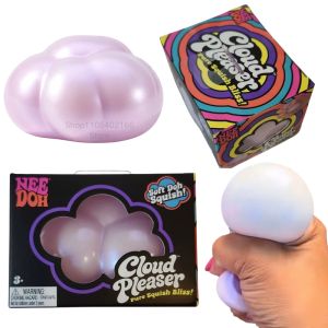 Schylling | Schylling NeeDoh Cloud Pleaser Slow Rising Cube Squishy Toy Stress Relief Squeeze Fidget Toy Anti-Anxiety For ADHD Focus