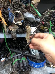 Lò xo nén phi 26(Ngoài 26mm sợi 123mm dài 30cm)😺😺😺