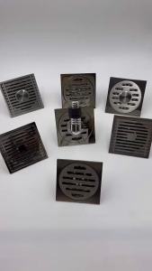 Anti-Odor 2-in-1 Use Stainless Steel Square Drain