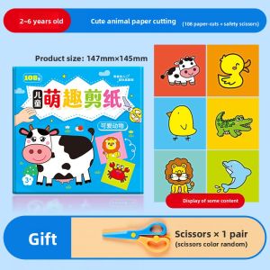 HPRETTY | Safe Fun Colorful Paper Cutting Kit for Kids