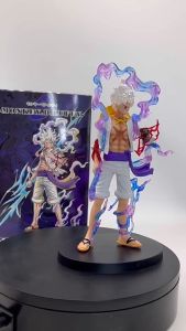 Mô hình Luffy Gear 5 Nika trạng thái siêu mạnh Cao 28cm bản có vũ khí cầm tay Mô hình One Piece giá si