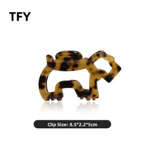 TFY | Fall/Winter Half-Up Hairstyle Acetate Hair Clip Cute Medium Size