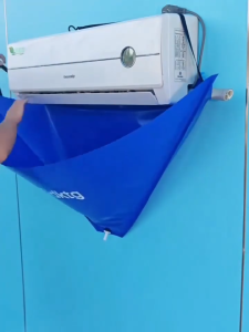 1-3HP Aircon Cleaning Kit Reusable Waterproof Wash Bag Split Type AC Cleaning Cover Equipment