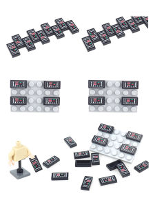 Mô Hình Khối Xây Dựng Nút Điều Khiển 3069pb1119 Panel in Hình Khối 1x2 Phụ Kiện Nhỏ Cho Trẻ Em Từ 14 Tuổi Trở Lên