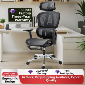 Ergonomic Office Chair Adjustable Double Back Home Office Study