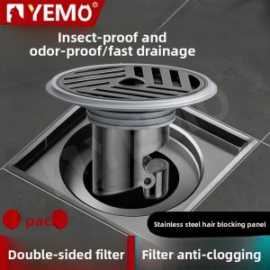 YEMO | Odor-Proof Drain Cover for Bathroom