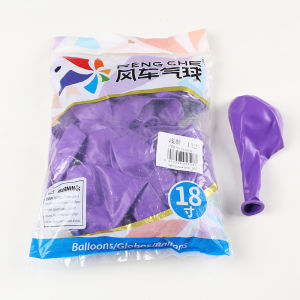 มัลติบอลลูนยางหนา 18 นิ้ว ลายหม้อลมสีสันสดใส ปาร์ตี้แต่งงาน เครื่องประดับดอกไม้ วัสดุยาง กล่องบรรจุภัณฑ์ วัสดุพลาสติก