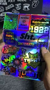 STIKER HOLOGRAM IKSPI KERA SAKTI ISI 13pcs - ANTI AIR (VOL 14 HLG) STIKER PERGURUAN | STIKER SILAT HELM LAPTOP