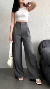 ORO PANTS - Loose Pants Trouser Wanita - Celana Anti Kusut - Celana Kulot Wanita Wol Premium Terbaru