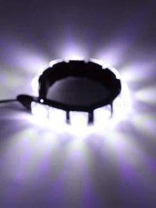 2X Daytime Running Lights Car Drl Led DC 12V White COB Fog Bulb Flexible Silicone Auto Turn Signal Reverse Brake Trunk DayLight