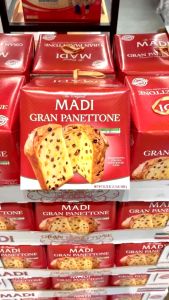 Bánh Madi Gran Panettone Traditional Italian Baked Cake của Ý hộp 1kg