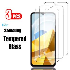 3Pcs Screen Protector Tempered Glass For Samsung Galaxy A06 5G A03 A04 Core A01 A02 A02S A03 A03S A04 A04E A04S A05 A05S A06