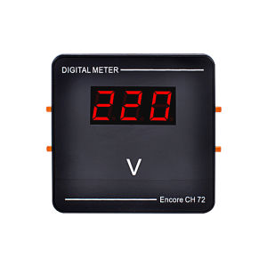 คุณสมบัติของจอแสดงผลดิจิทัล LED มิเตอร์วัดกระแสไฟ 50-500V โดย CH72 โวลต์มิเตอร์ความงาม 0.56 นิ้ว