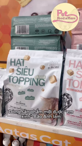 [Tặng 1 Pate] Hạt Siêu Toping Kings Pet By Bảo Anh Hỗ Trợ Tiết Niệu và Tiêu Búi Lông Cho Mèo 1Kg