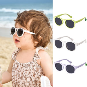 Baby Polarized Sunglasses TPEE Flexible Frame UV400 Protection Glasses Outdoor Eyewear for Toddler 0-36 Months