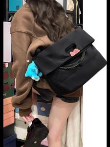 Trendy Large Capacity Womens Crossbody Bag with Wide Strap for Commuting And Class Stylish Messenger Bag in Soft Nylon Material