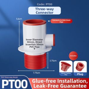 Kitchen Sink Dishwasher Water Filter Washer Drain Inlet Connector