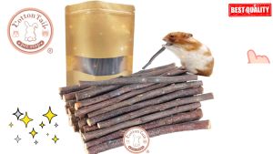 Mainan Gigit Apple Stick Kayu Untuk Hamster Kelinci Guinea Pig 50gr