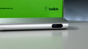 Hub Belkin Thunderbolt 3 Express Dock HD - Hub Dock Thunderbolt 3 hỗ trợ 2 màn 4K 60Hz và Sạc 85W cho thiết bị