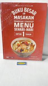 BUKU BESAR MENU RESEP MASAKAN SEHARI HARI  NUSANTARA ISI 1200 MENU