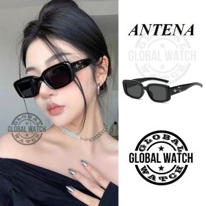 SALE GENTLE MOSHER !!! Kacamata Fashion Korea ANTENA  / Sunglasses Hitam UV 400 GW-0053 + BOX + HARD CASE