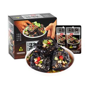 Authentic Hunan Special Product Golden Mill House Stinky Tofu 400g Soup Soaked Deep Fried Snack Low Fat High Protein