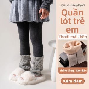 Quần Leggings BẢO ẤM Cho Bé Gái