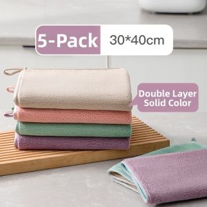 BEAR FAMILY | Dust Cleaning Cloth Absorbent Non-shedding Thick