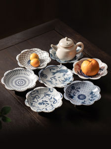 Bát Đựng Trái Cây Bằng Gốm Cao Cấp Phong Cách Trung Hoa Cổ Điển Dùng Trong Nhà Phòng Trà Bàn Ăn Bát Đựng Hạt Bát Đựng Đồ Ăn Nhẹ