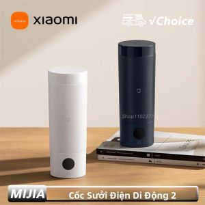 Bình Đun Nước Điện Di Động Thông Minh Xiaomi Mijia 350ml Giữ Nhiệt Làm Nóng Nhanh Tiện Dụng Cho Du Lịch