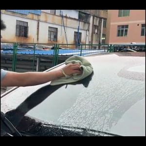 SEAMETAL ผ้าเช็ดรถ 600GSM ผ้ากำมะหยี่ สองด้าน การดูดซึมน้ำที่ดี ผ้าล้างรถยนต์