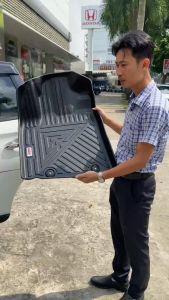 Thảm lót sàn ô tô MG5 2022-2023 3D nhựa TPE cao cấp