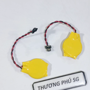 Pin Cmos 2032 3V CR2032 - 3V / Đầu cắm 2 lổ dạng hình thang kích thước đầu cắm: 3.8mm X 1.2mm