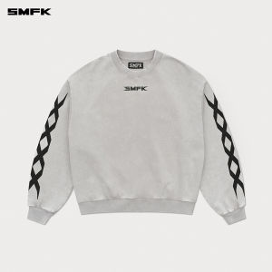 SMFK | Gene Chain Racer Back Half-Zip Hoodie Cotton