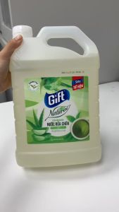 Nước rửa chén Gift lmatcha &Lô hội can 3.8Kg
