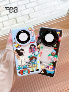 Original Oxygen Dog Cartoon Illustration Phone Case for Huawei Mate70 pro Womens Version Fun Personality Character Protection Shell