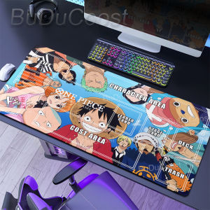 Bandai | 60X35 One Piece Playpad Opcg Nami Card Board Game Battle Mousemat Zoro Franky Board Game Card Duel Plate Mousepad Anime Gift Toy