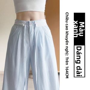 YIFANSHI | Quần Jeans Dài Lửng Phong Cách Thư Giãn Mùa Hè