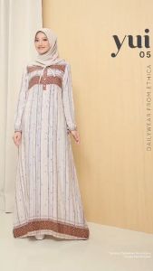 TERMURAH YUI 05 GAMIS DAILY BY ETHICA GAMIS ELEGANT TERBARU KEKINIAN