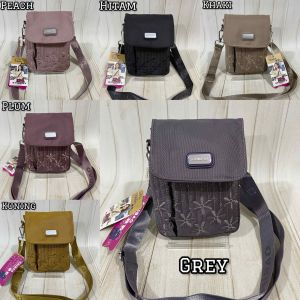 TAS Wanita CHIBAO KANVAS 2In1 Slempang Pinggang CB0416-35 3Ruang