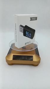 5.3 Car Bluetooth FM Transmitter USB Wireless Audio Receiver with LED Display Handsfree Calling Adapter Auto Vehicle Parts
