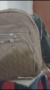 tas ransel wanita anti air backpack tas gendong wanita bahan nilon tas ransel wanita waterproof tas ransel sekolah kuliah dan kerja