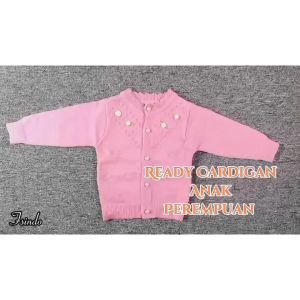Cardigan Rajut Anak Perempuan/ Cardigan Knit Bayi Outer Rajut Anak Cantik CG7