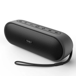 TRIBIT XSound Plus 2 Portable Bluetooth Speaker 30W Power IPX7 Waterproof Wireless Speaker 24-hrs Playtime For Camping Hiking