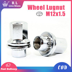 Toyota Washer Lug Nut 38mm Steel Lugnuts For Toyota Corolla Camry Wheel Screw Nut M12x1.5